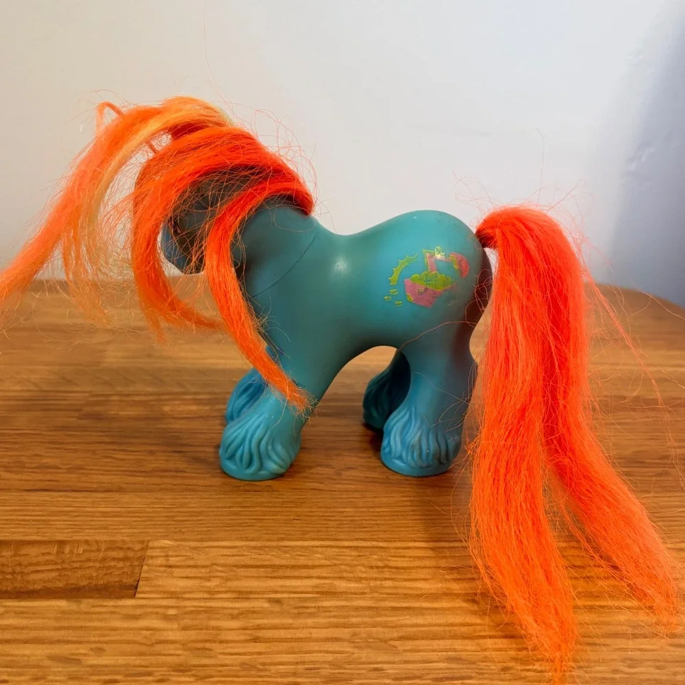 Hasbro My Little Pony G1 Big Brother Barnacle Vintage 1987 Blue Toy Figure